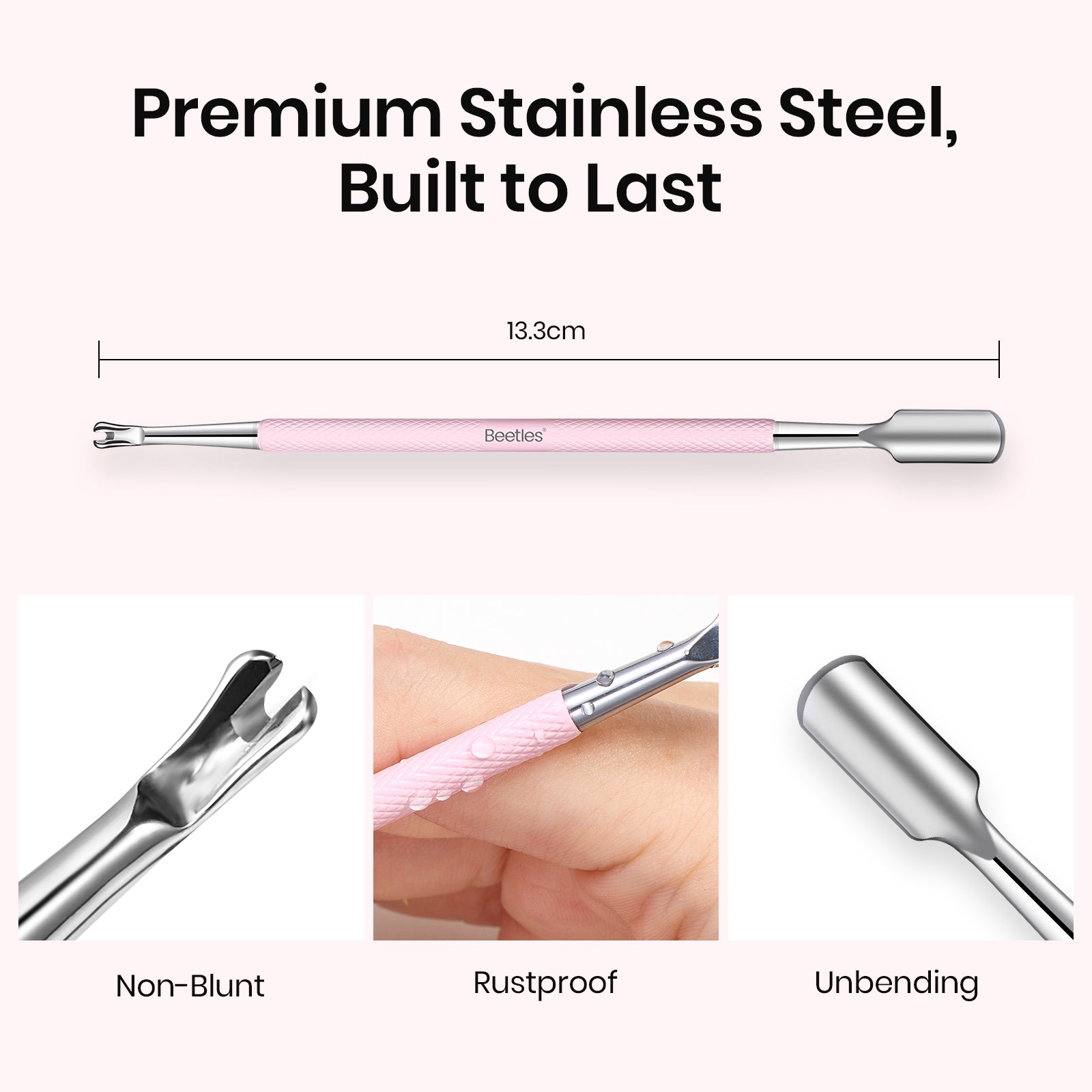 Beetles Stay Shining Dual Ended Cuticle Remover