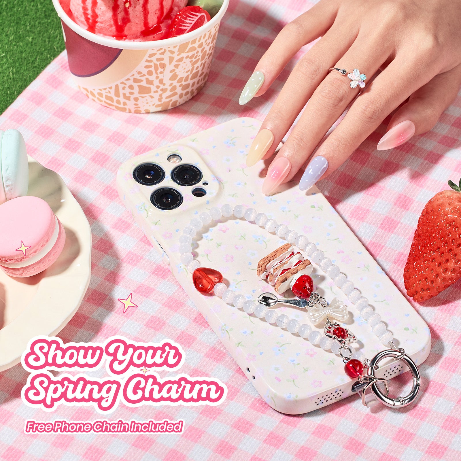 Pastel Fruity Milk Jelly Gel Whip 6 Colors Summer Nails Macaron Shimmer Glitter Gel Polish