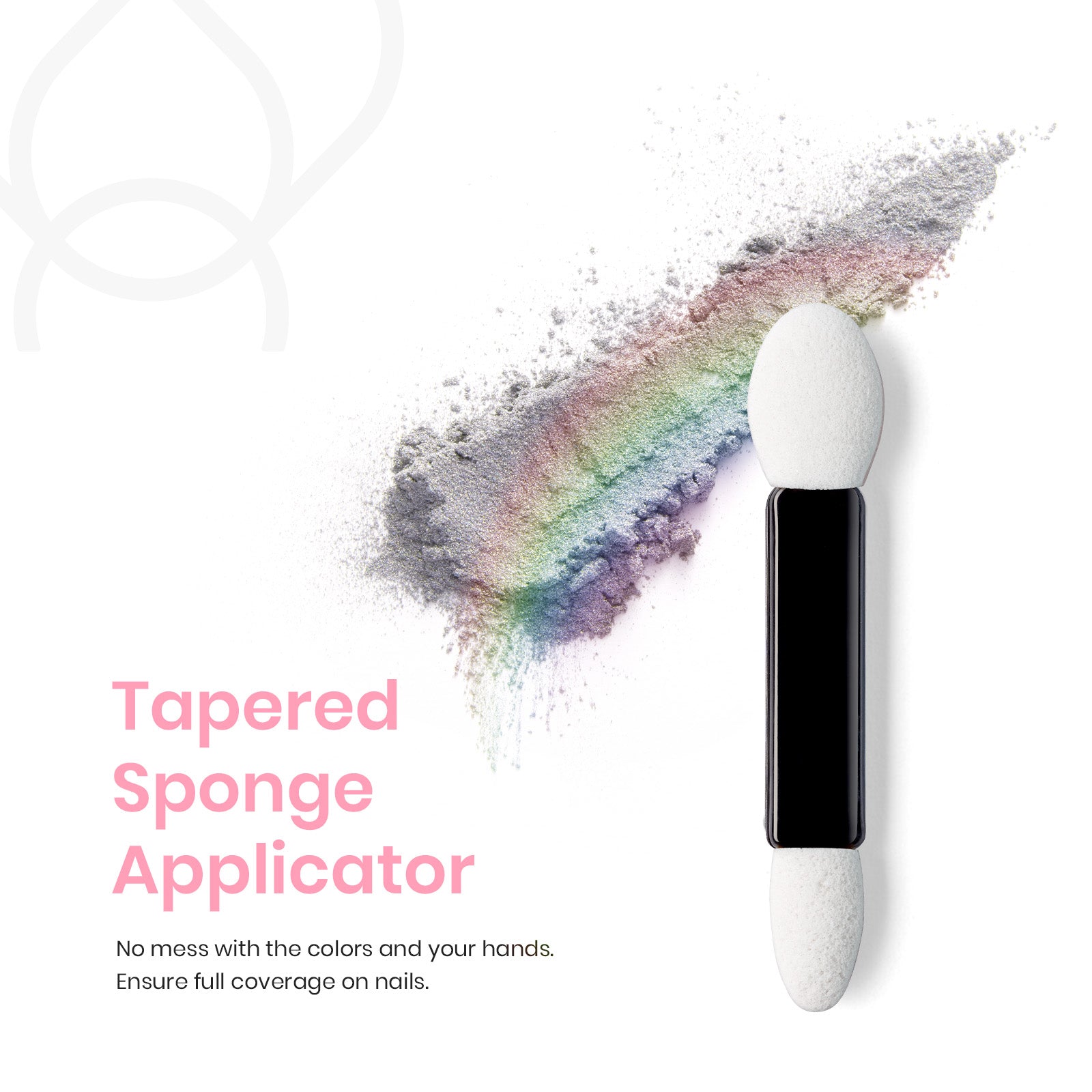 Beetles Stay Shining Holographic Effect Chrome Nail Powder Set