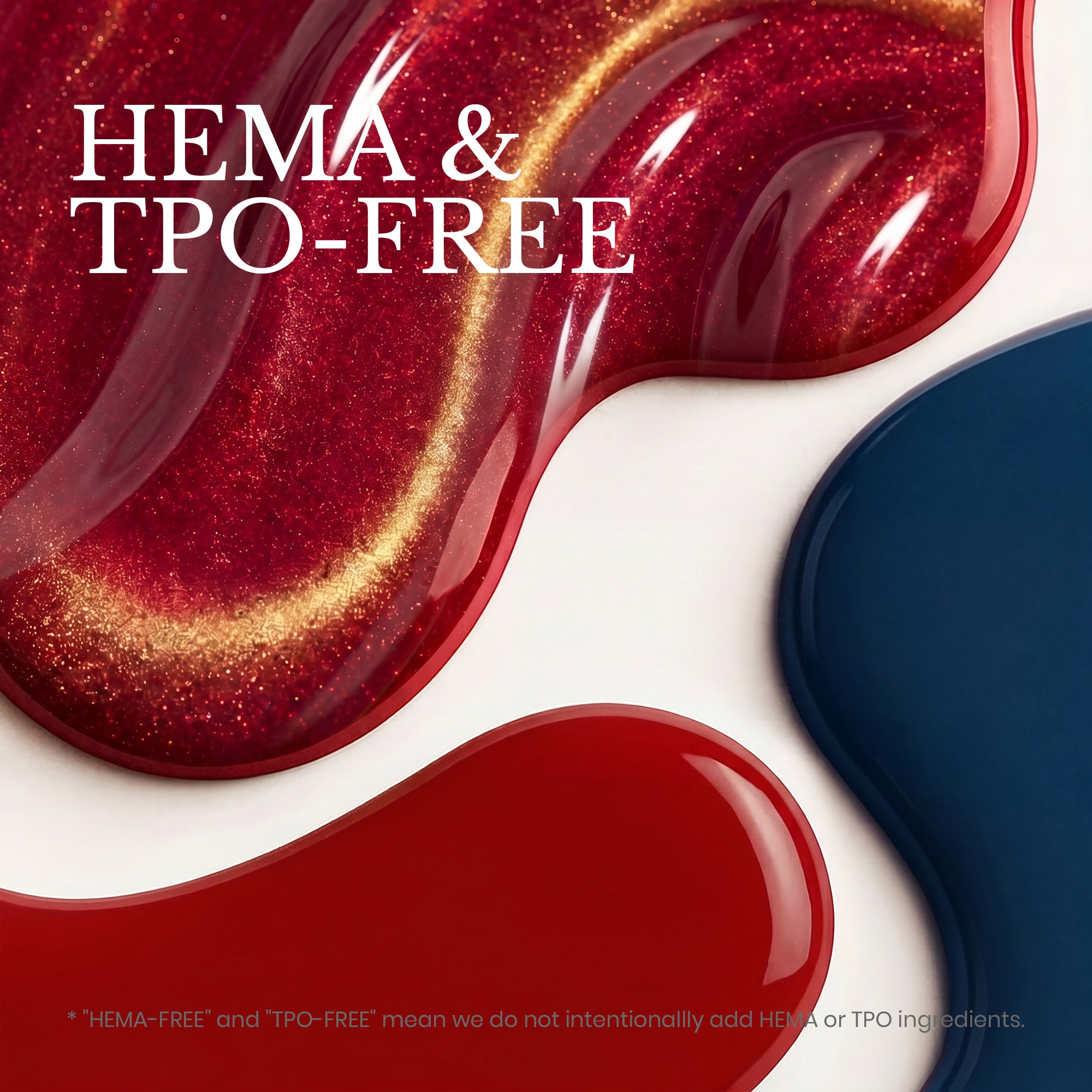 Beetles Stay Shining Scarlet Confidence HEMA Free TPO Free Gel Nail Polish 15ml