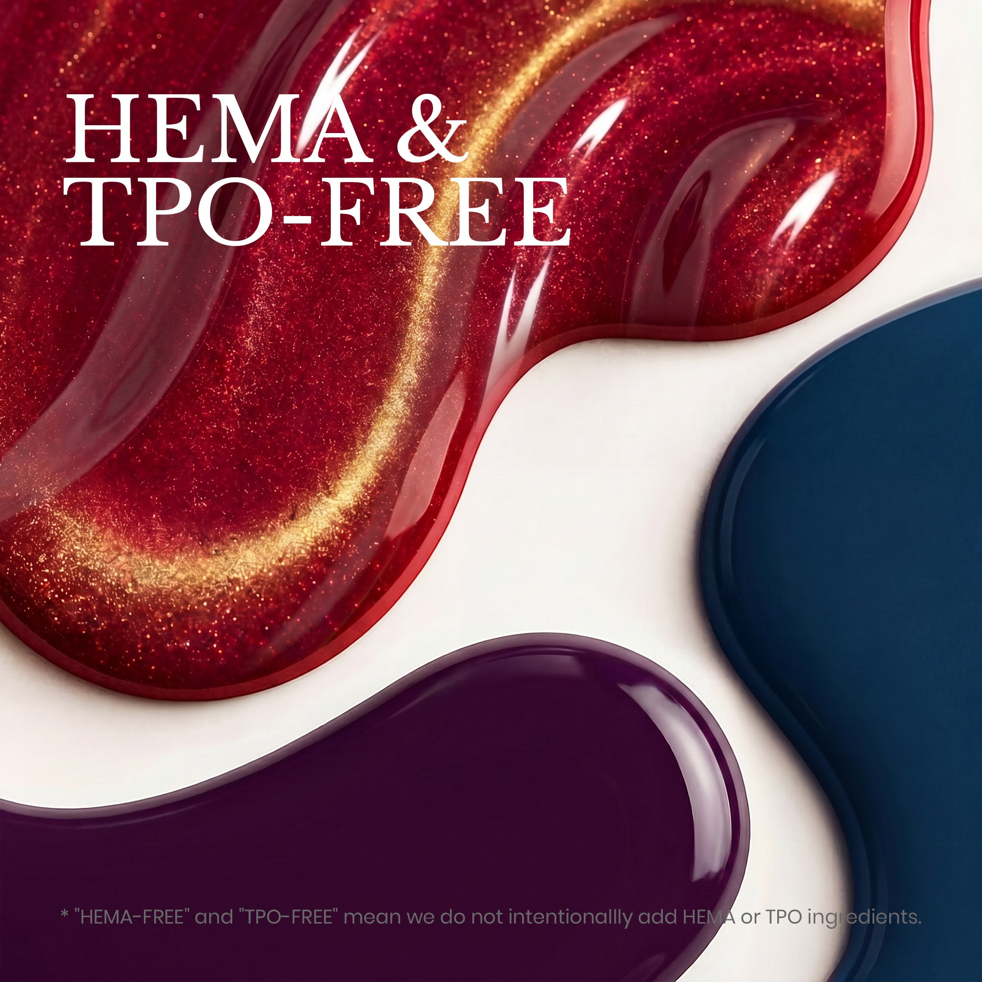 Beetles Stay Shining Wine Stain HEMA Free TPO Free Gel Nail Polish 15ml