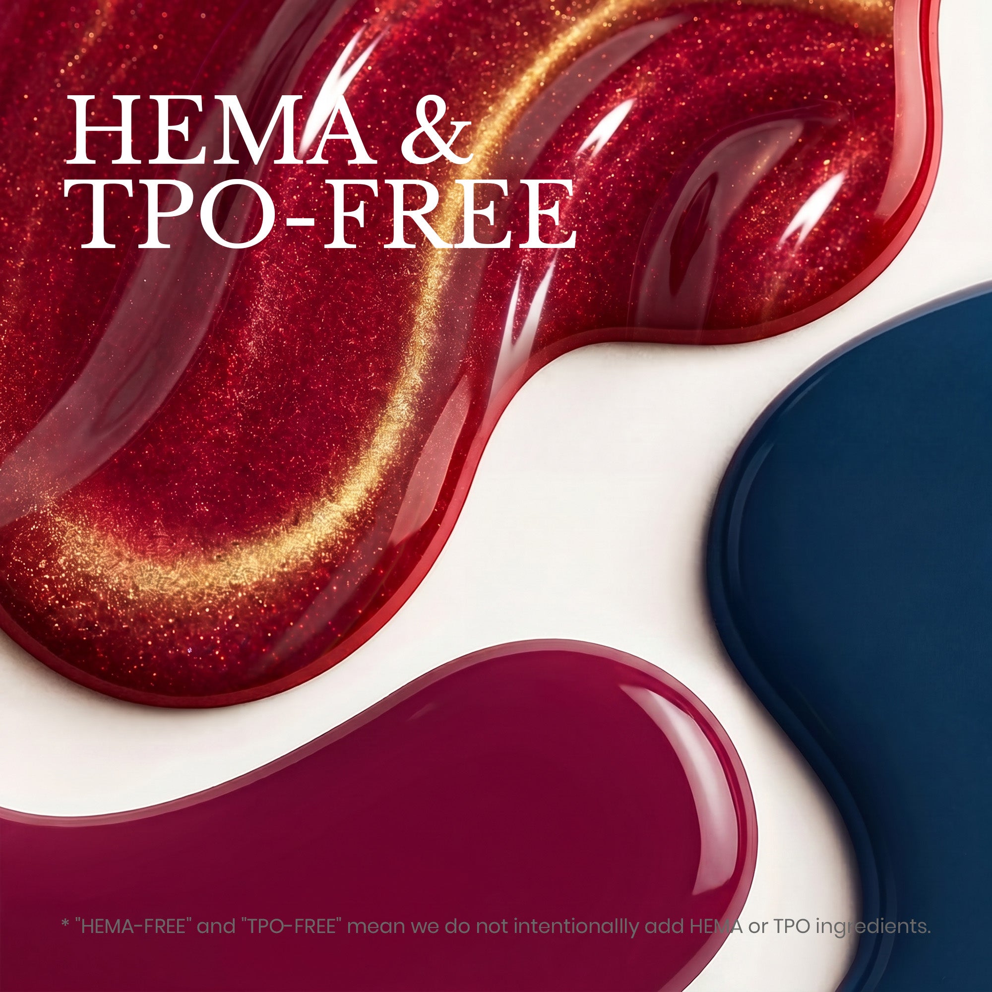 Beetles Stay Shining Velvet Garnet HEMA Free TPO Free Gel Nail Polish 15ml