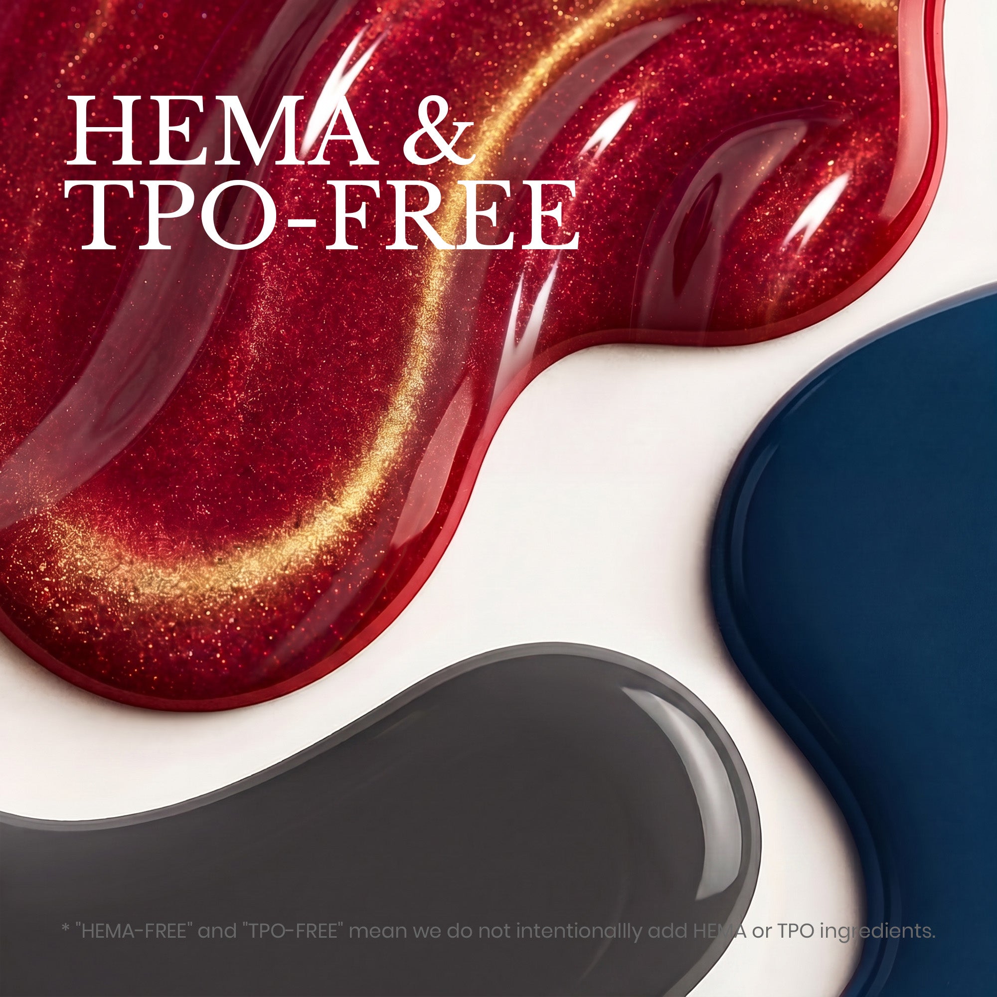 Beetles Stay Shining Black Crystal HEMA Free TPO Free Jelly Gel Nail Polish 15ml