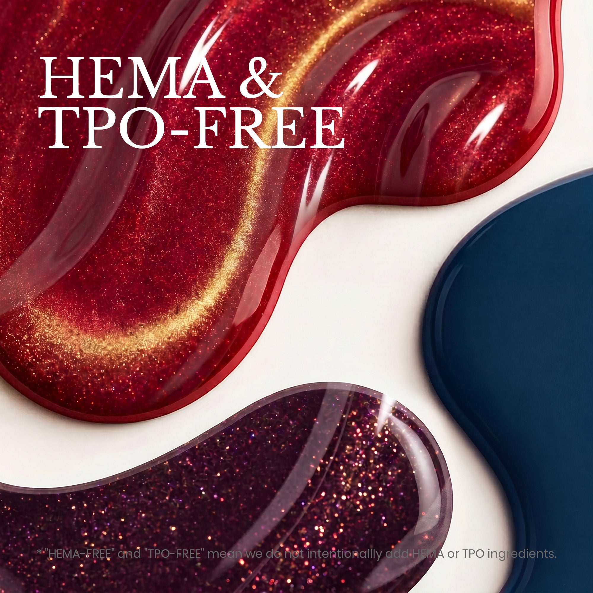 Beetles Stay Shining Supernova Red HEMA Free TPO Free Cat Eye Gel Polish 15ml with Magnet
