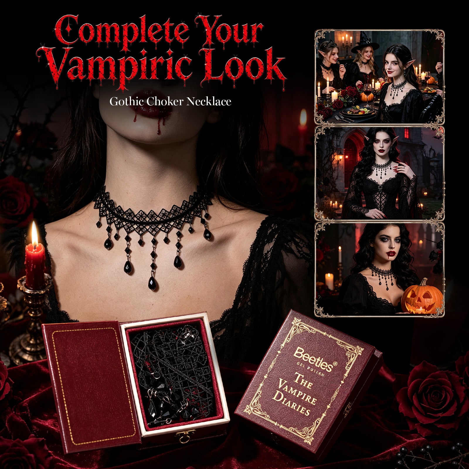 Vampiric Feast - Beetles Halloween HEMA-Free & TPO-Free Nail Kit