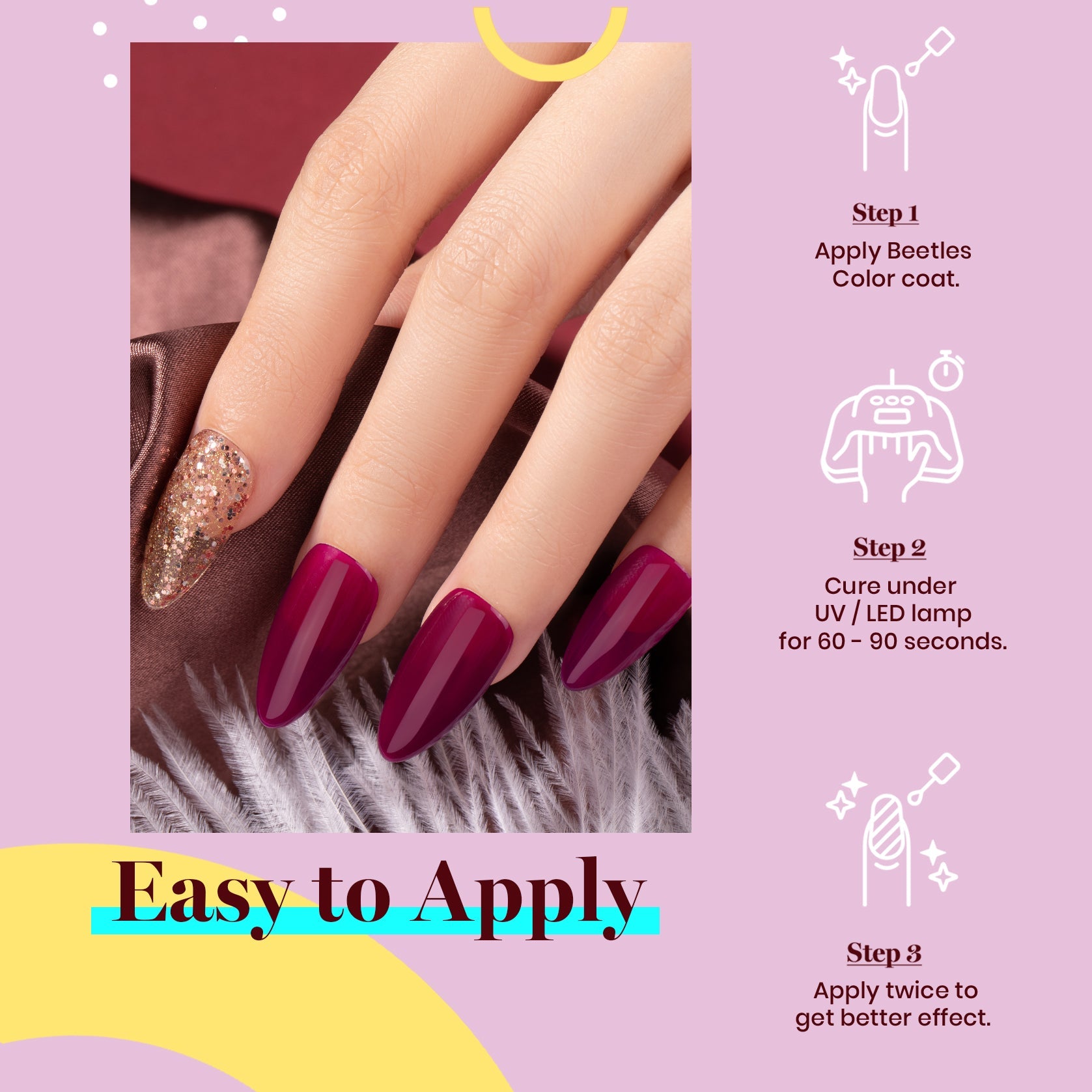 Vanessa Purple #a238 |15ml Gel Polish – Beetles Gel Polish