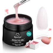 Beetles Builder Gel Nude Pink Sculpted Gel High Hardness