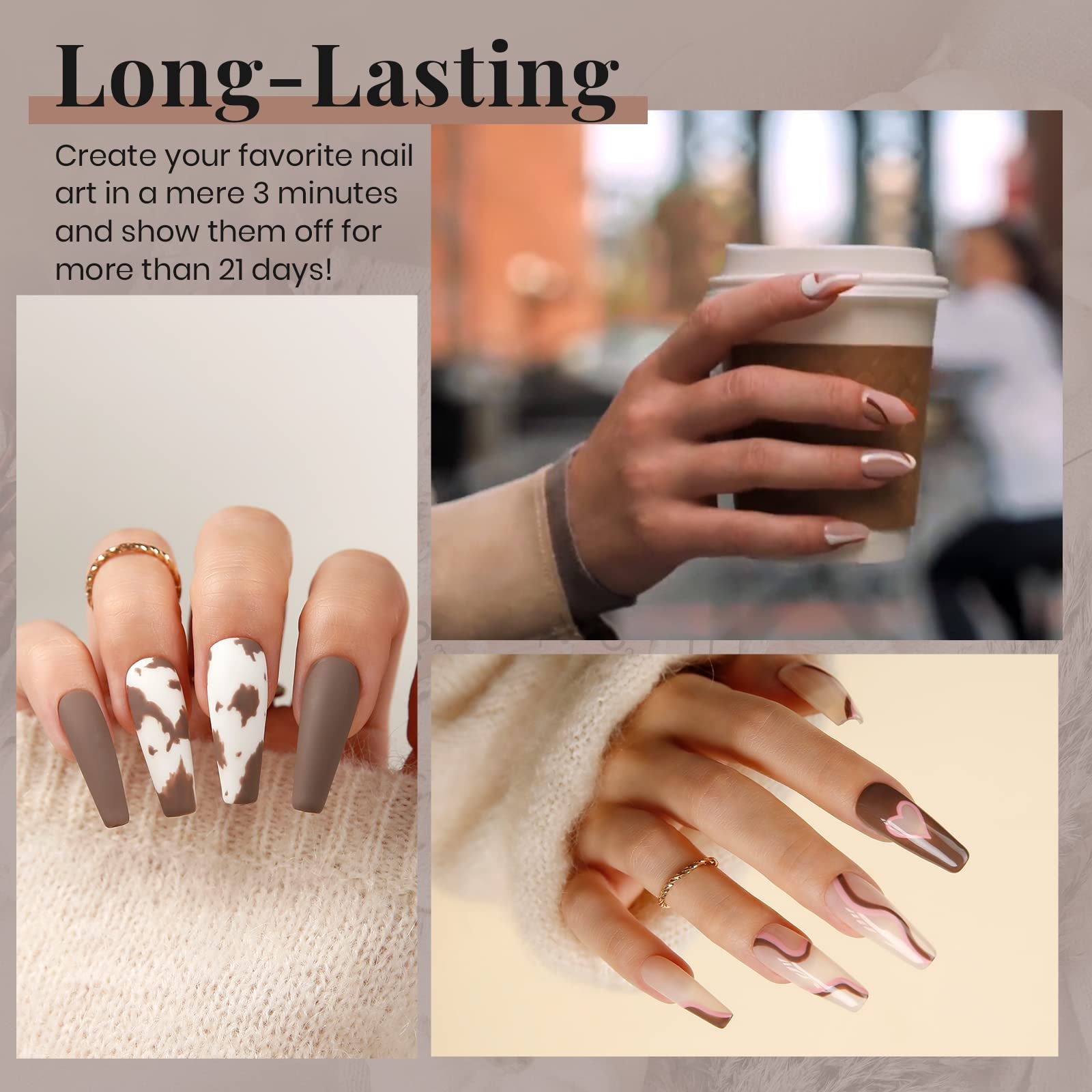 Gray Brown #b277 | 15ml Gel Polish
