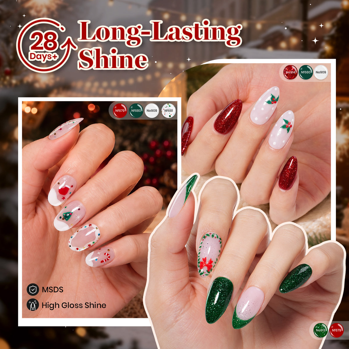 Beetles Hema Free & TPO Free Gel - Christmas Elf
