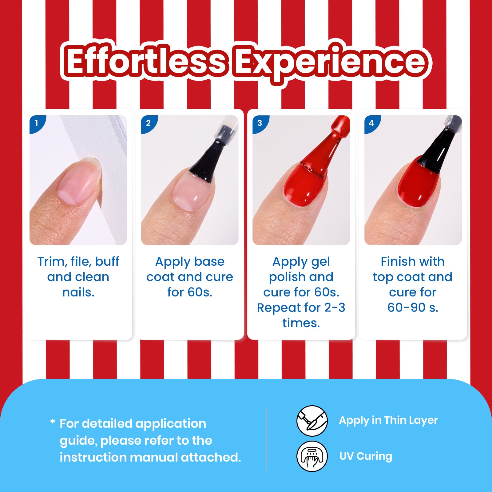 Beetles Summer Voyage - Sunburn Red Summer Nails 9ml