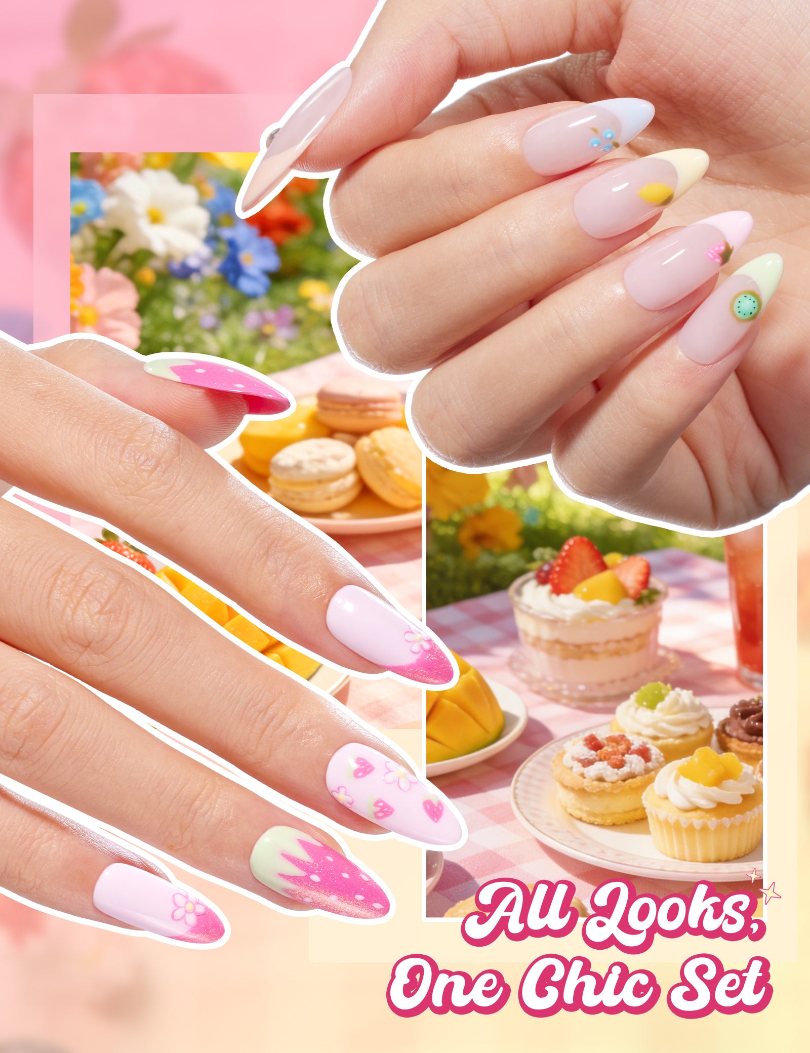Beetles Stay Shining Dessert Feast HEMA Free TPO Free Spring Gel Polish Box 30 Colors 10ml