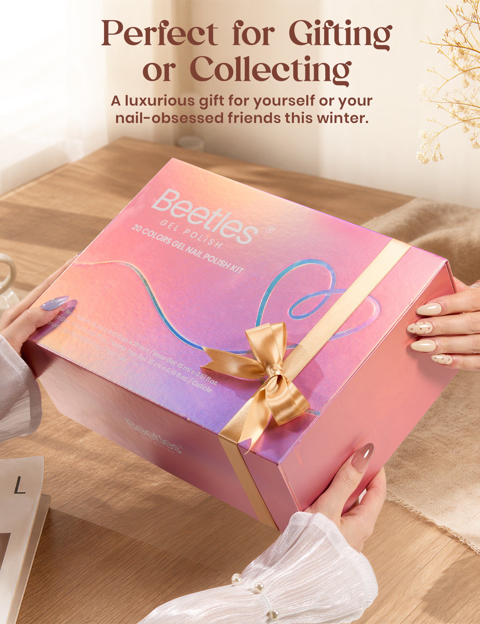 Beetles Soft Moments 20 Colors Jelly Gel Nail Polish Kit 15ML Each
