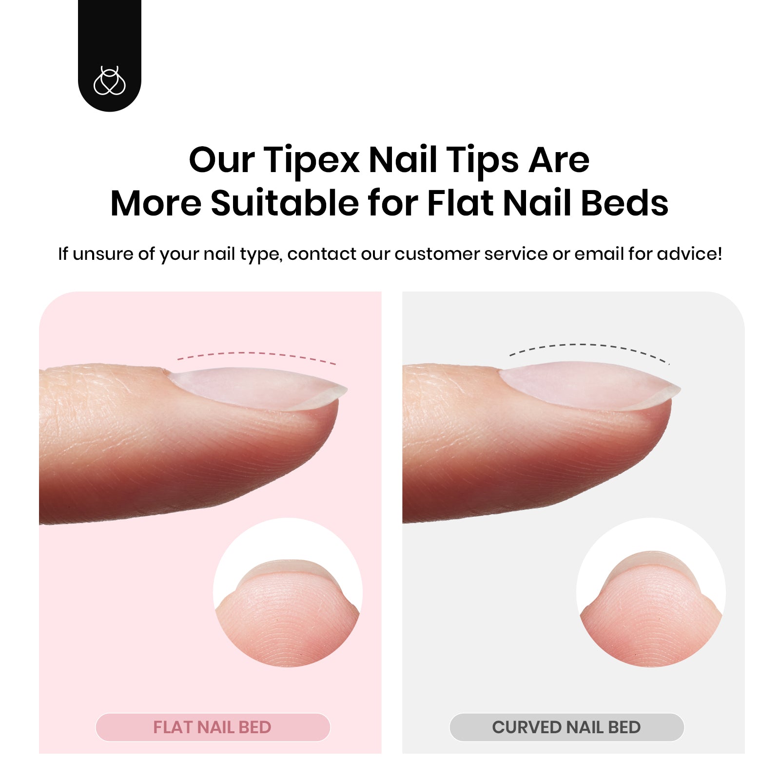 Beetles Tipex Instant Apex Nail Tips, 512 Pieces Medium Stiletto Pre-Building & Pre-Etched Strong Thick Acrylic Nail Tips 16 Sizes for Flat Nails, Press on Nails Valentine's Day Gifts for Women