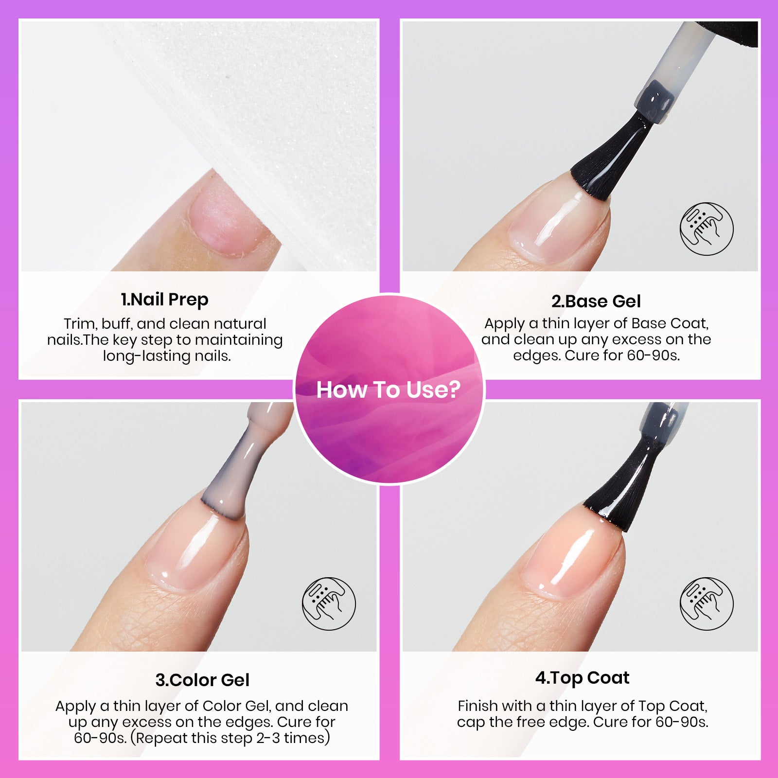 Beetles Pro Gel Top Coat HEMA Free TPO Free 20ml