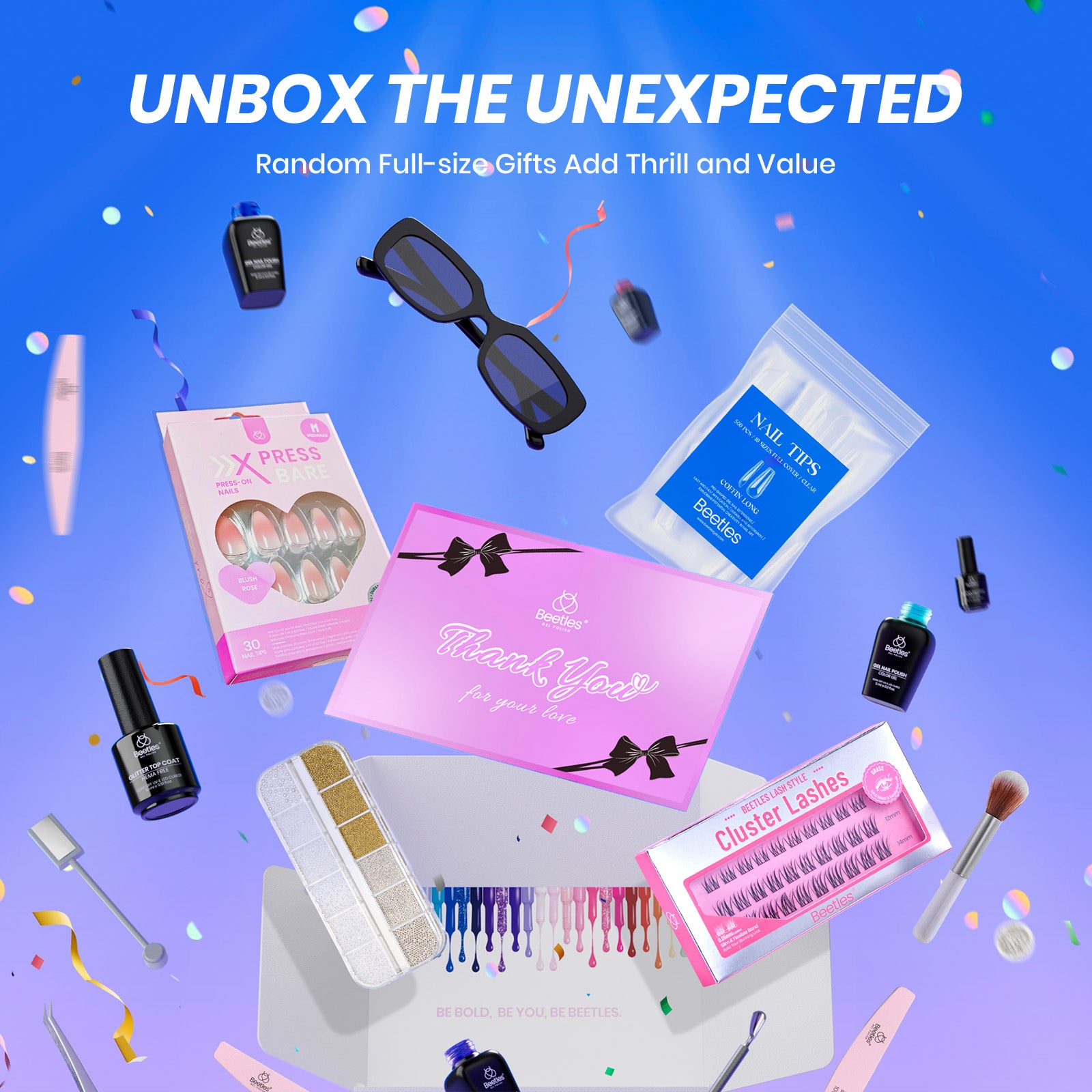 (Mother’s Day Ideal Gift) Beetles Nude Sands DEALS BOX Spring Nails 113Pcs 20 Jelly Colors Gel Nail Polish