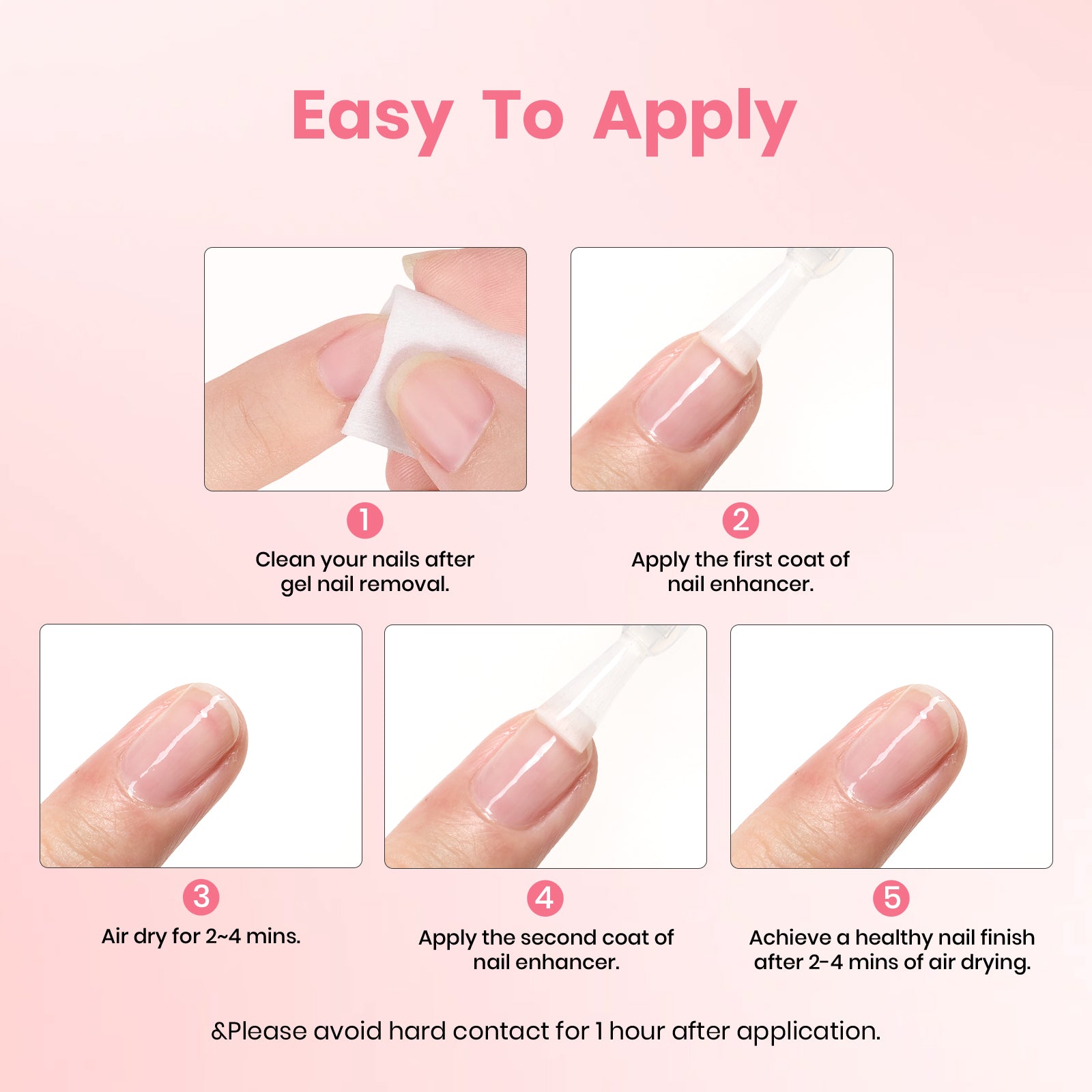 Beetles Stay Shining Strawberry Nail Strengthener 15ml