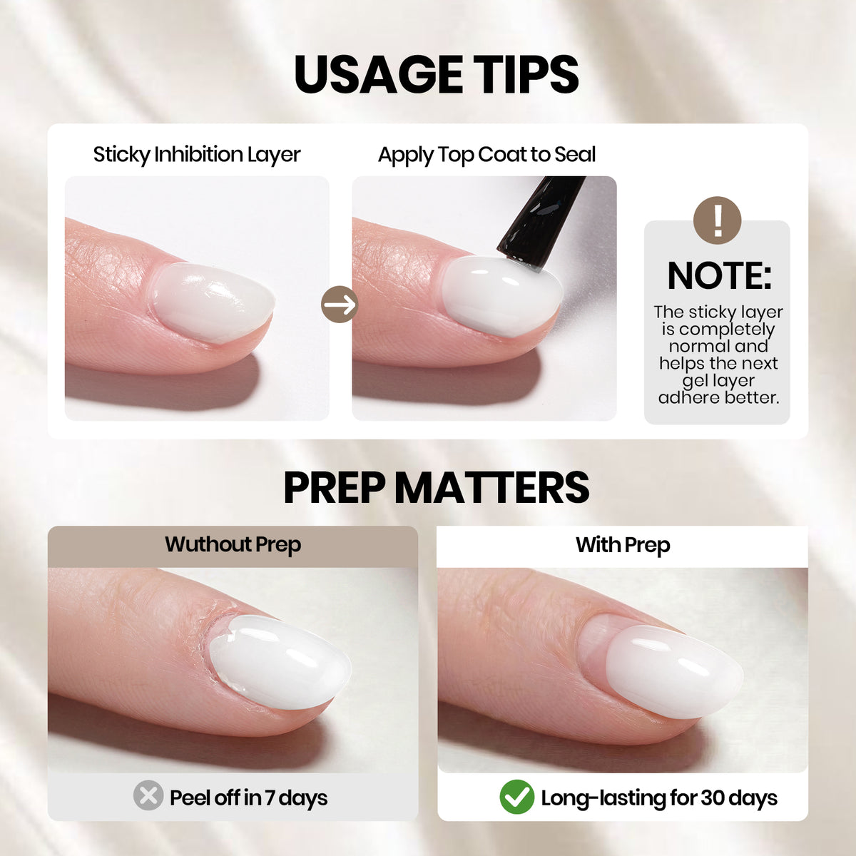 Beetles Builder Gel for Nails Sheer White, TPO & HEMA-Free Building Gel for Building Strengthening & Extension, Beginner Friendly DIY Salon at Home, UV LED Lamp Needed, Sheer Milk
