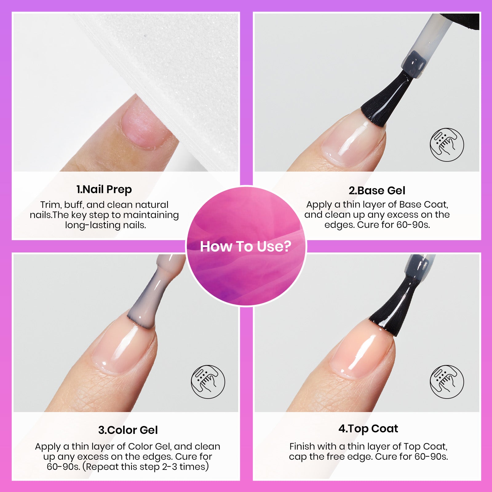 Beetles Pro Gel Base Coat HEMA Free TPO Free 20ml