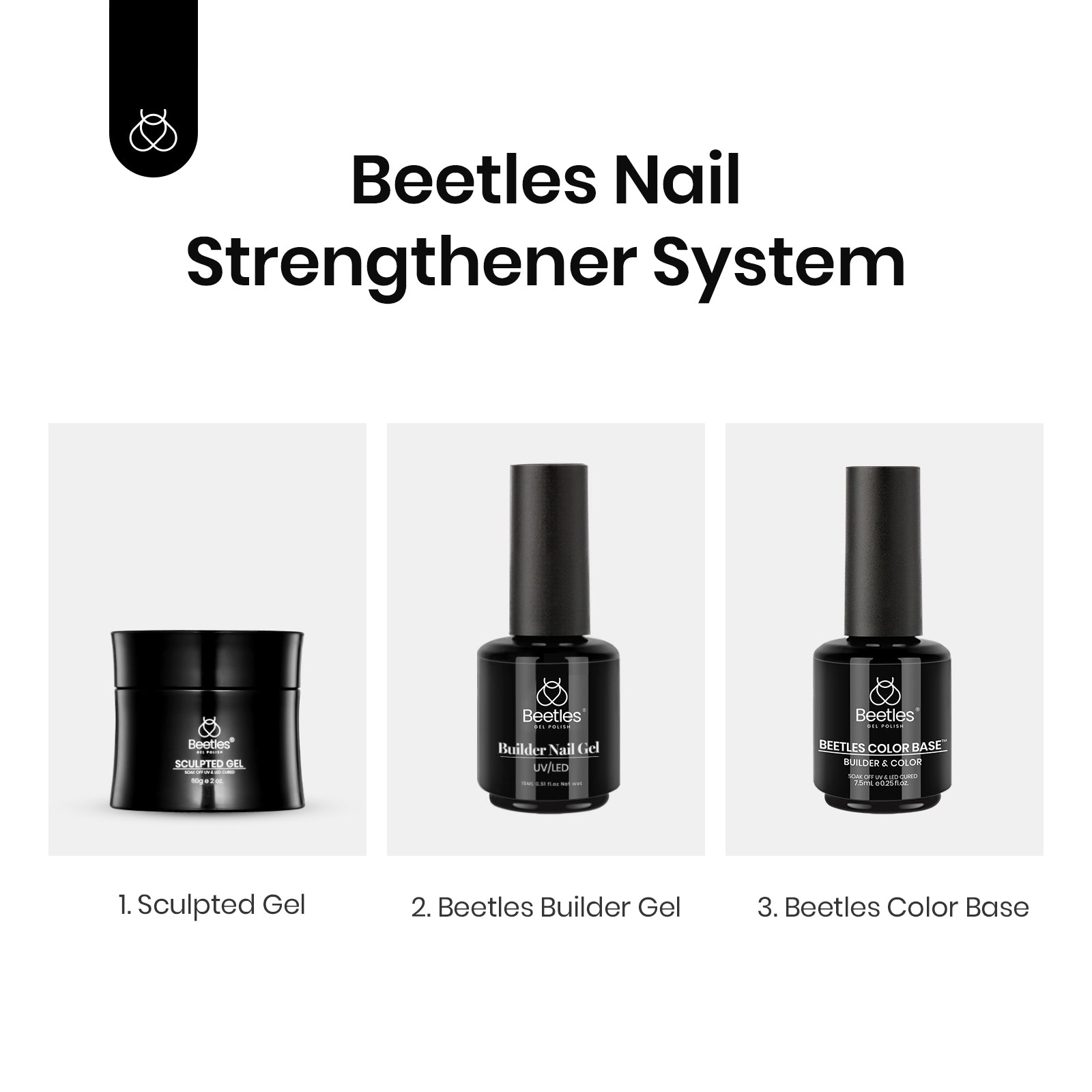 Beetles 10 in 1 Sculpture Gel Hard Gel-60g