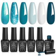 Dazzling Princess | 6 Colors Gel Polish Set