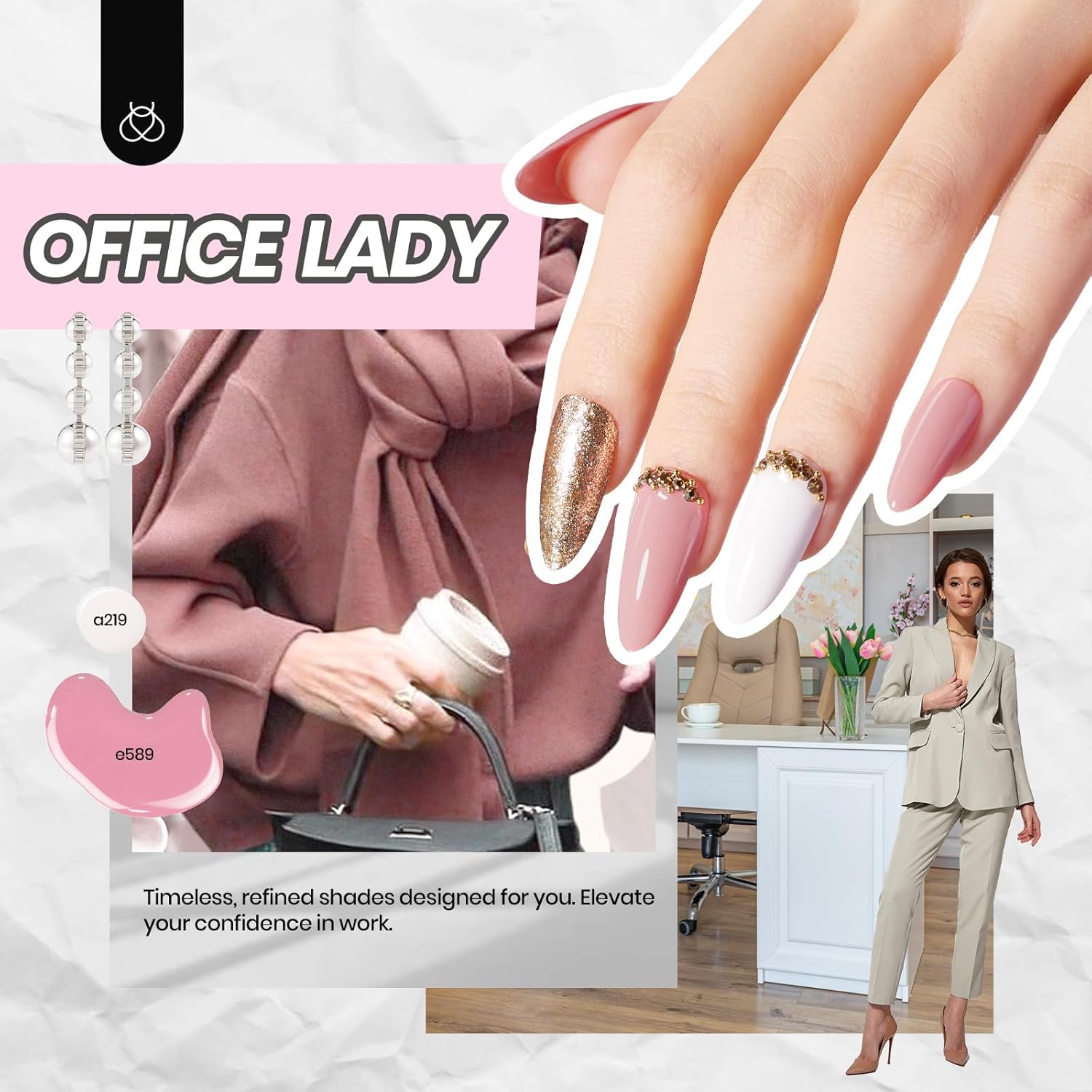 Chic Outfits Gel Nail Polish Kit All in one Starter Kit