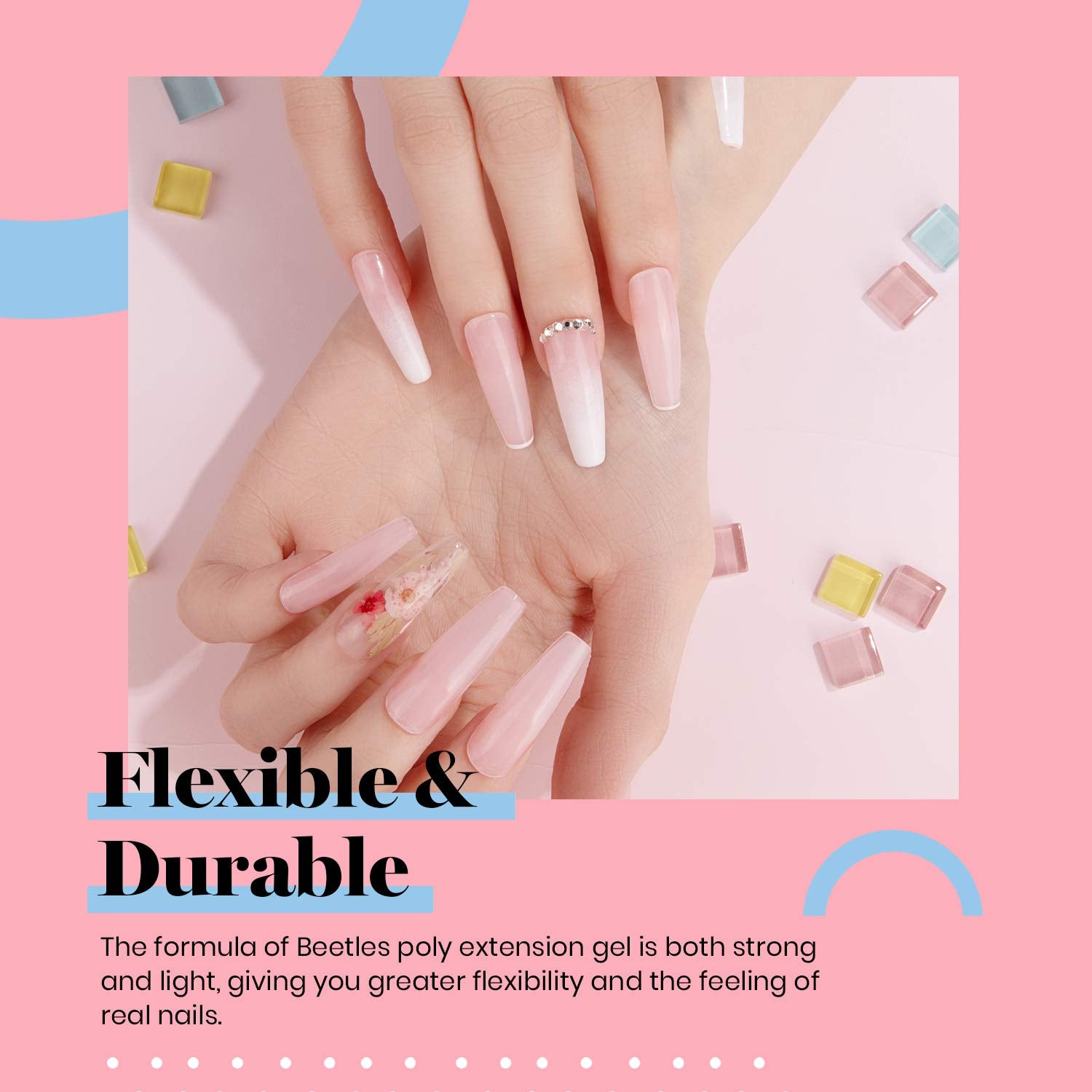 Natural Pink Poly Gel 2OZ/60g