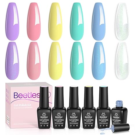 Marshmallow Dream |  6 Colors Gel Polish Set