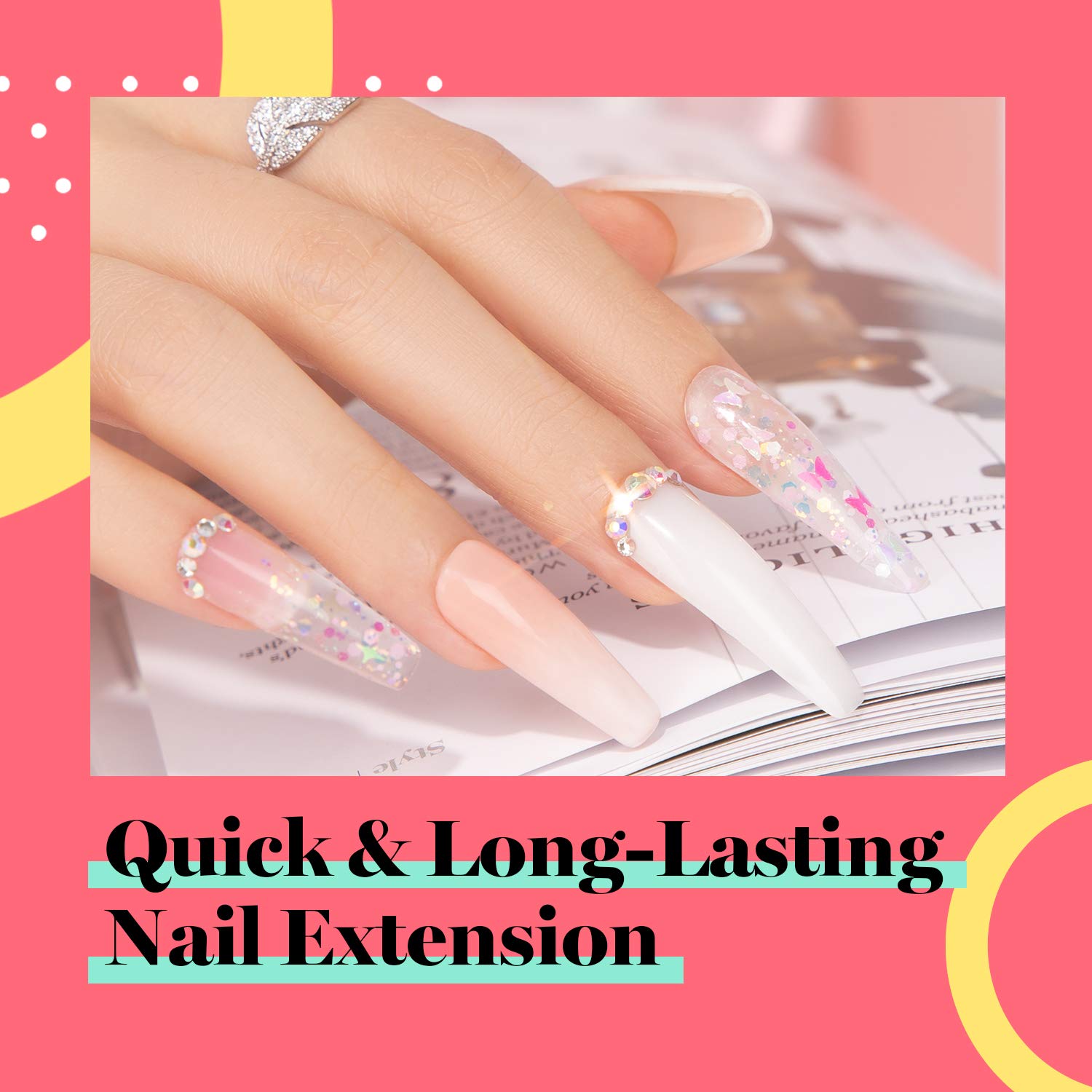 Natural Pink Poly Gel 2OZ/60g