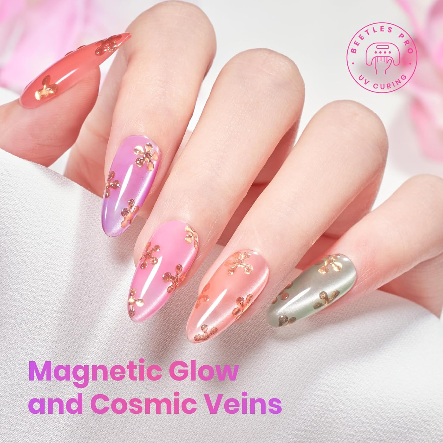 Fairy Garden- Spring Nails 6 Colors Cat Eye Gel Nail Polish Set