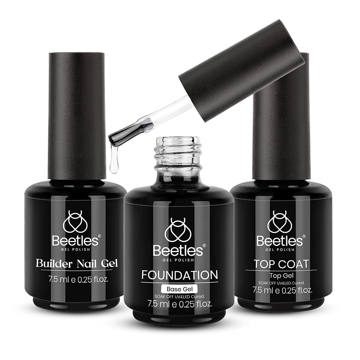 Top Coat Base Coat Builder Nail Set