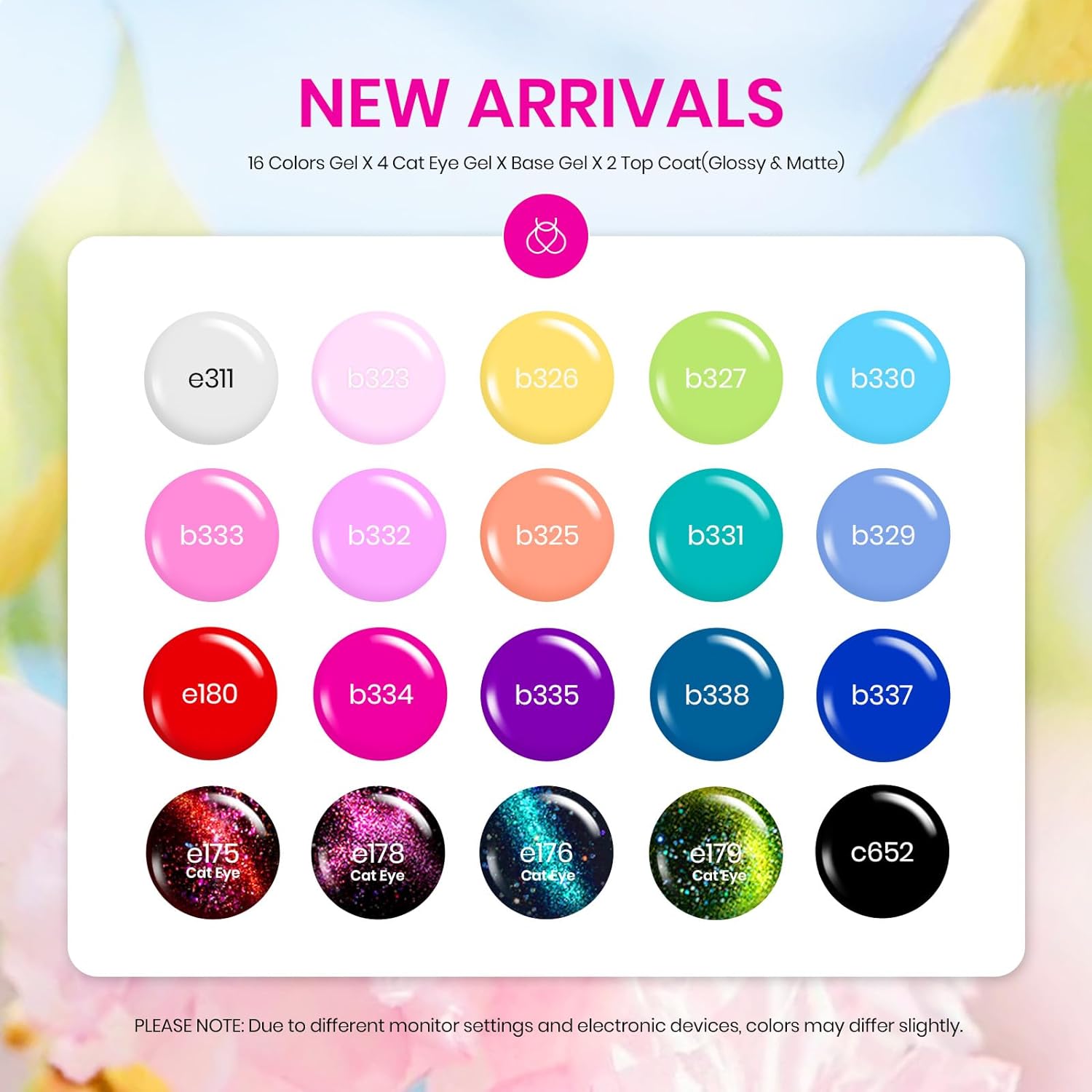 Easter Egg- 20 Colors Gel Nail Polish Set