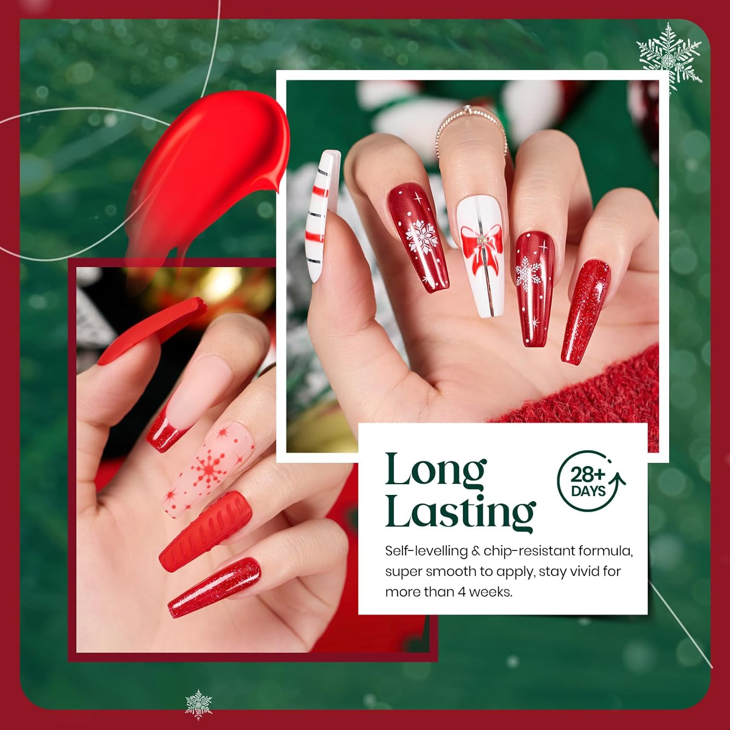 Happy Holidays | Gel Polish 6 Colors Set – Beetles Gel Polish