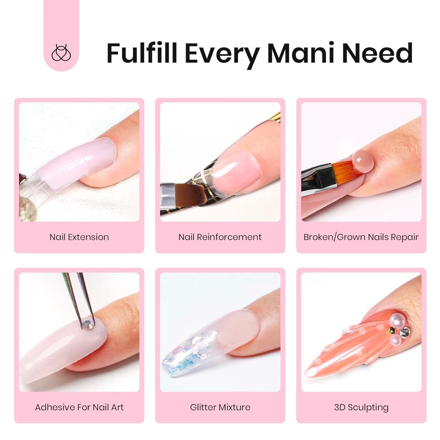 Fairy Floss | BabyPink Poly Gel 2OZ/60g