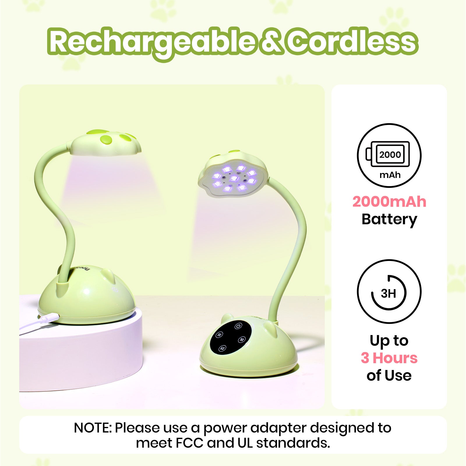 Beetles Stay Shining Meowgic LemonMeow Nail Lamp