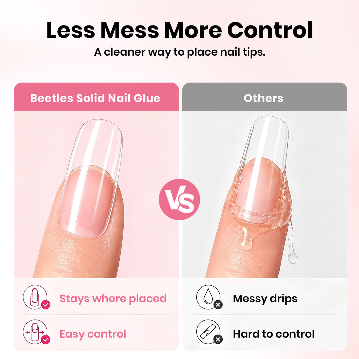 Beetles Nail Glue-Solid Nail Glue Gel