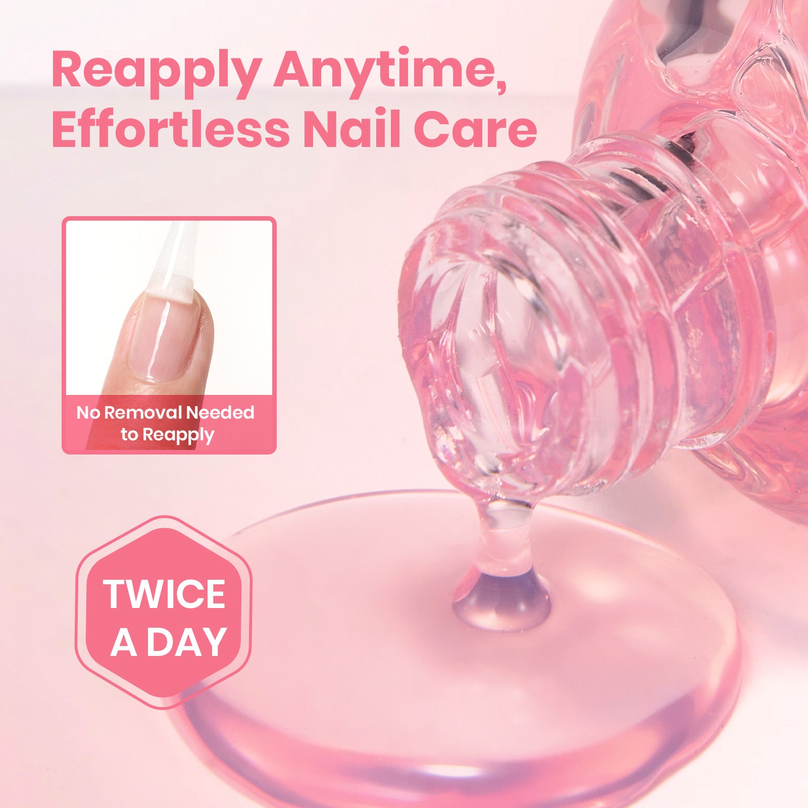 Beetles Stay Shining Strawberry Nail Strengthener 15ml
