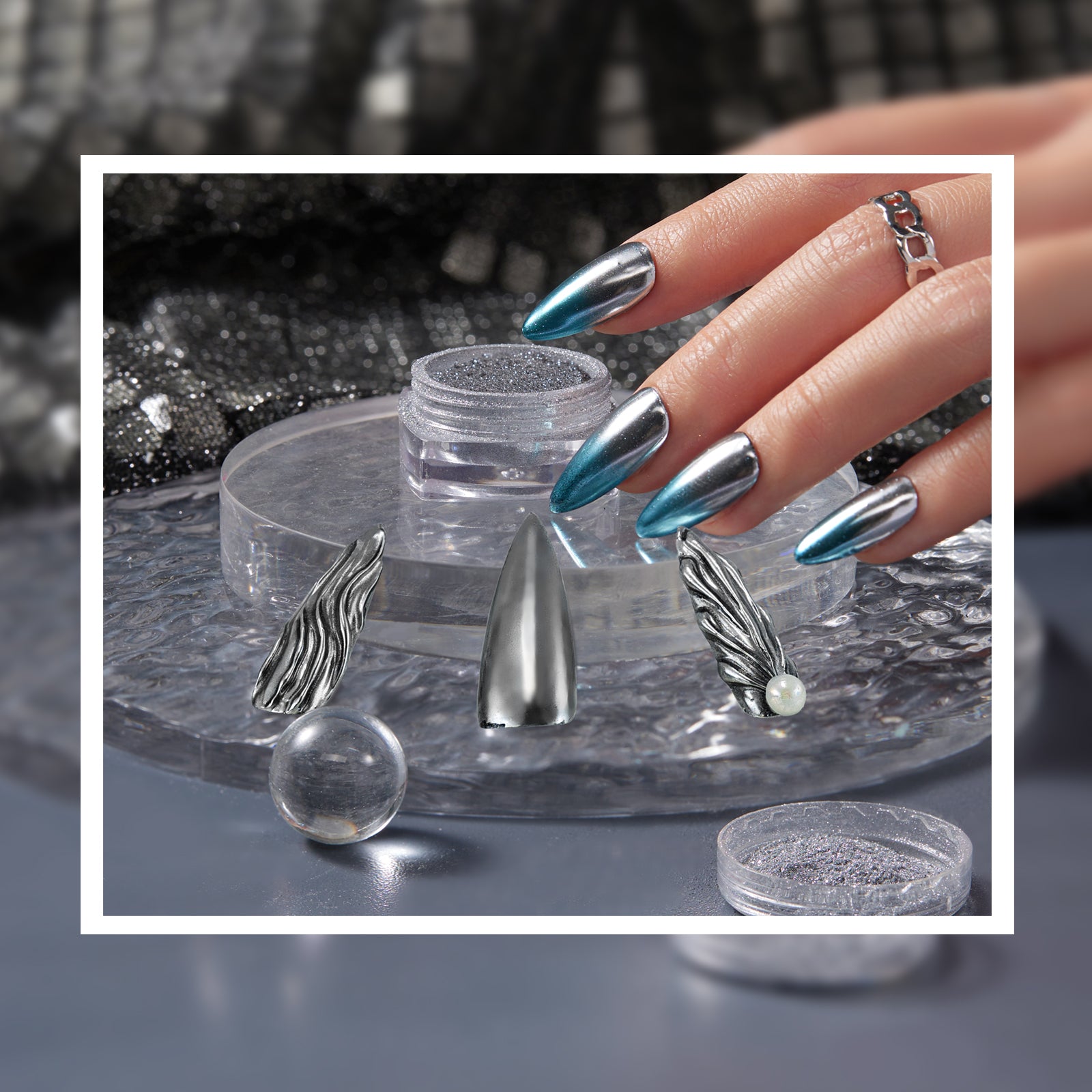 Beetles Stay Shining Mirror Effect Chrome Nail Powder