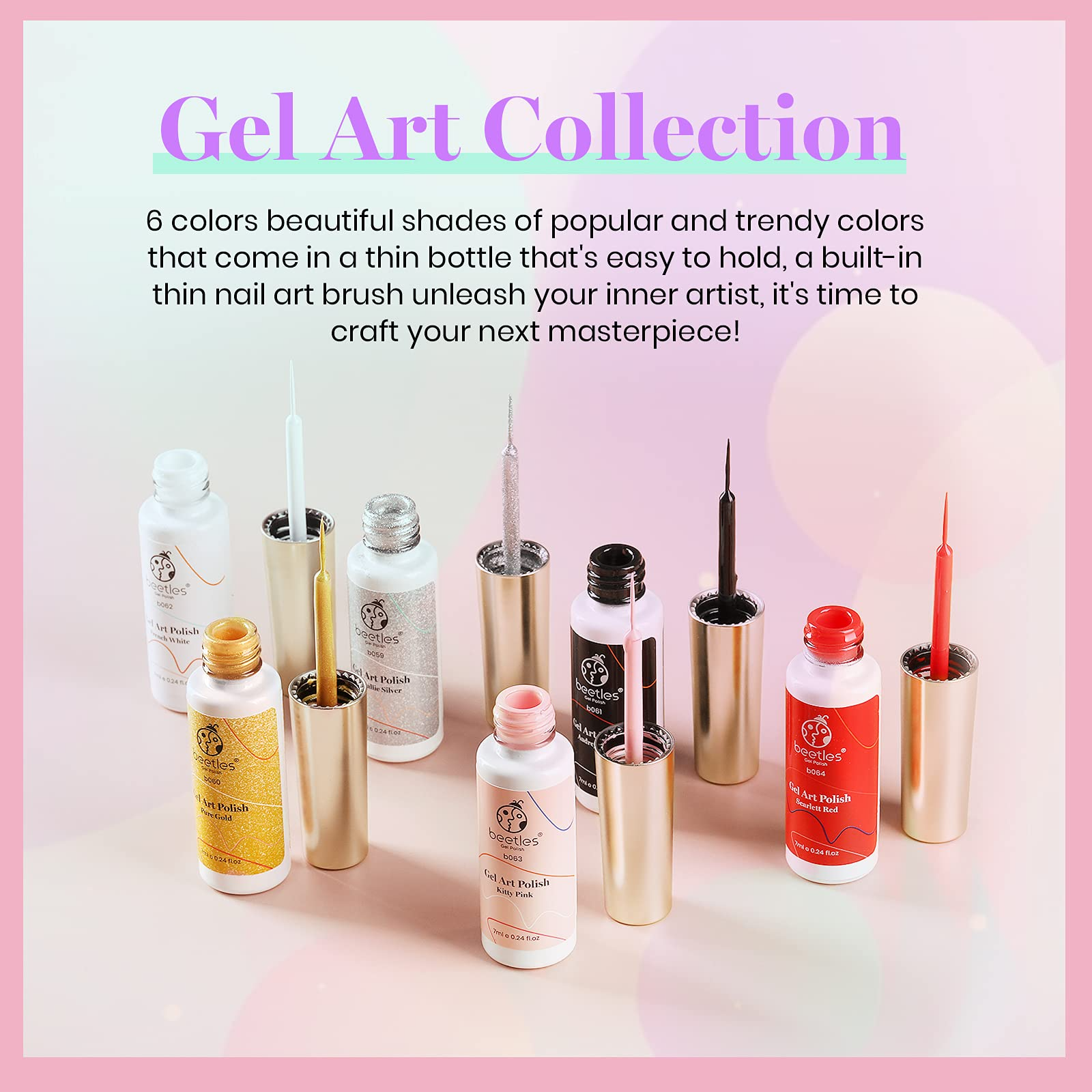 Grid Gril | Gel Liner 6 Colors Set