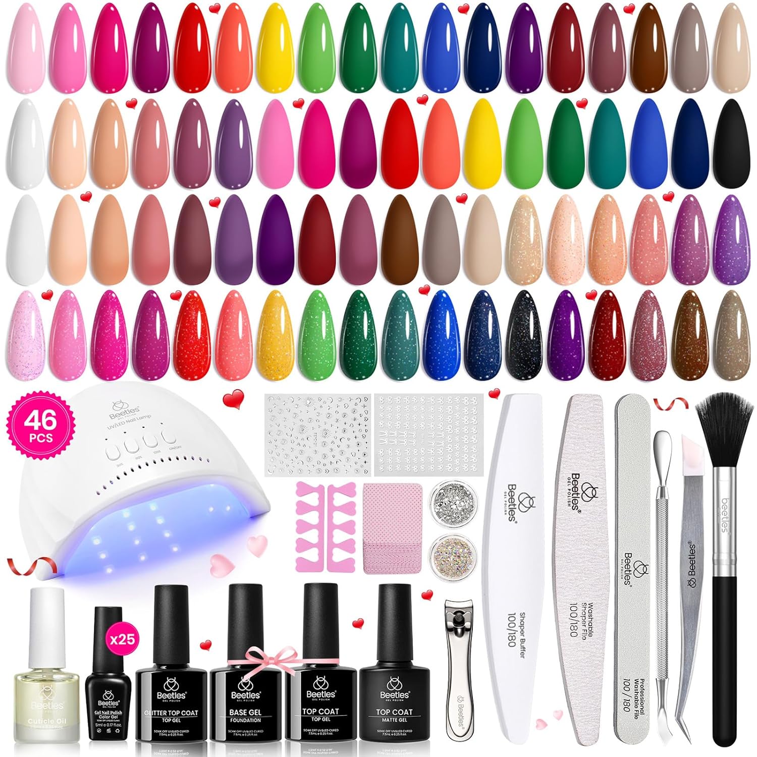 Chic Outfits Gel Nail Polish Kit All in one Starter Kit