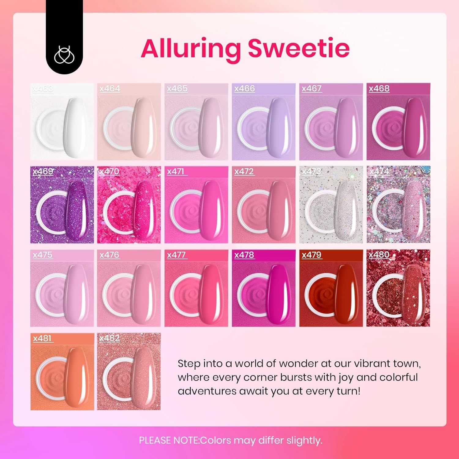Alluring Sweetie | 20 Colors Dip Powder Nails Kit 