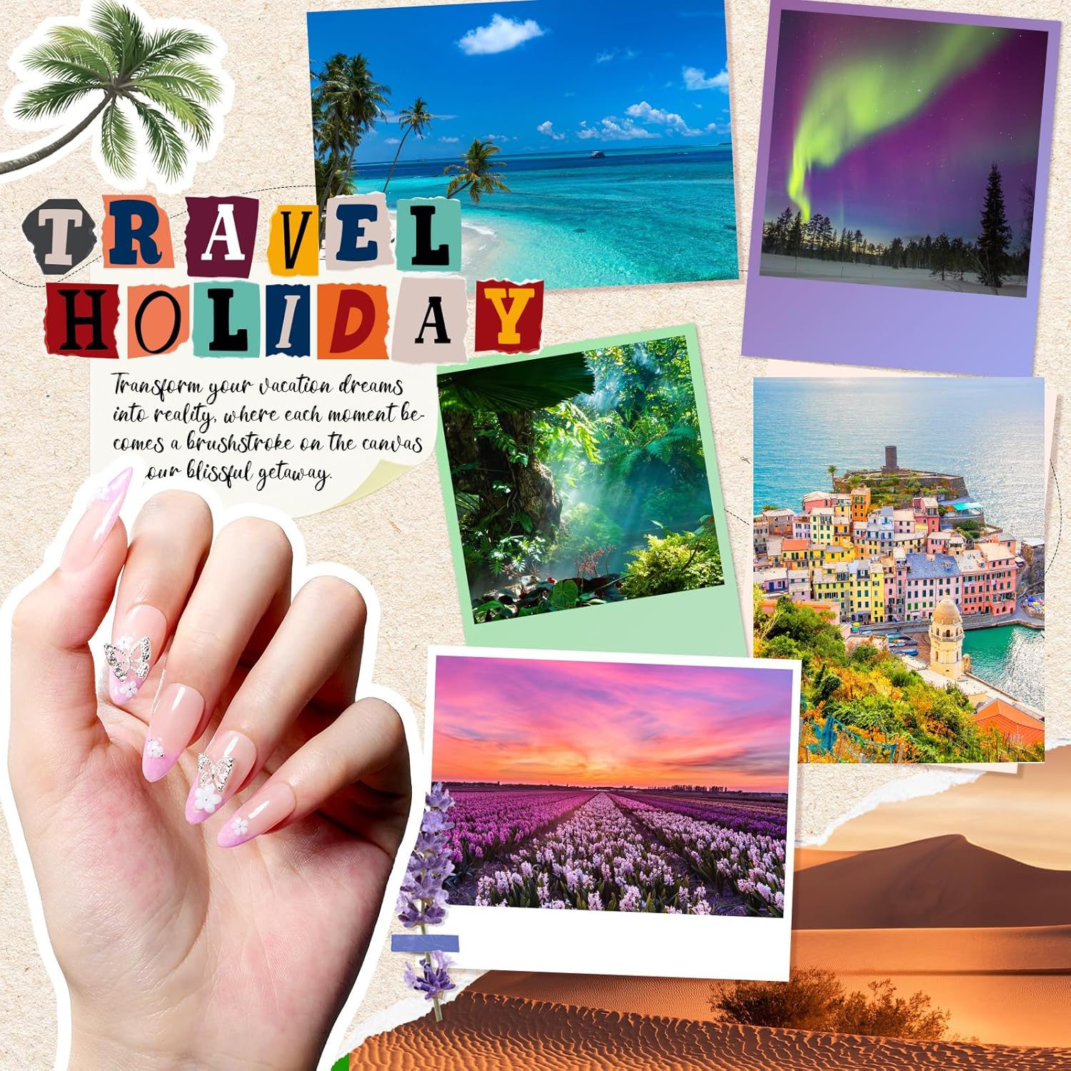 Travel Holiday-45 Colors ALL-IN-1 Gel Nail Kit