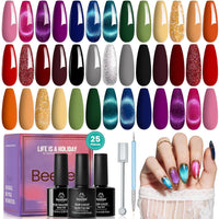 Gemstone Party - 20 Colors Gel Nail Polish Gift Set