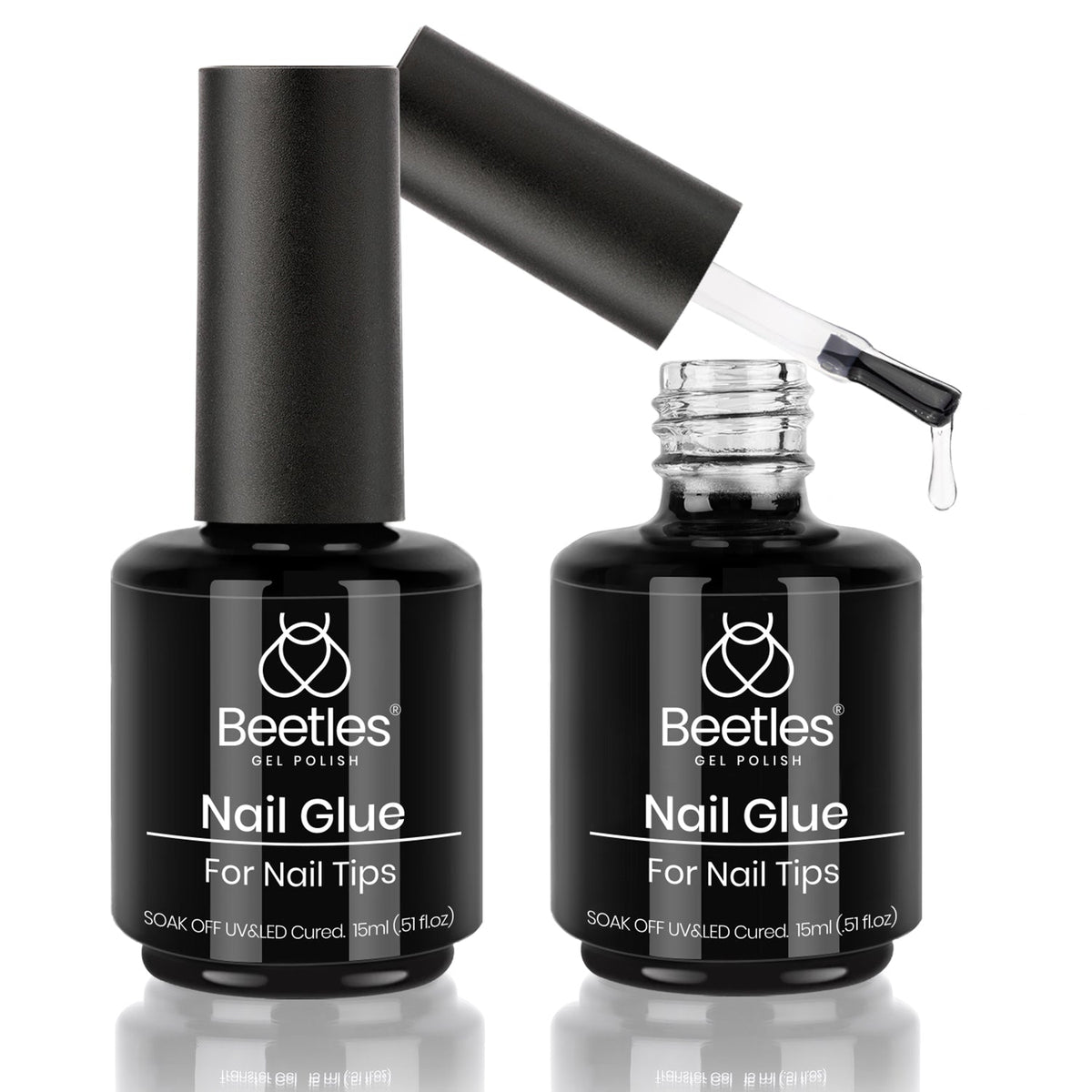 2 1 2Pcs Nail Glue 15ml each