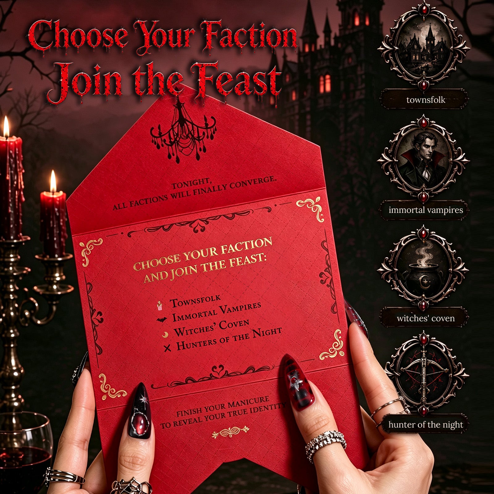 Vampiric Feast - Beetles Halloween HEMA-Free & TPO-Free Nail Kit
