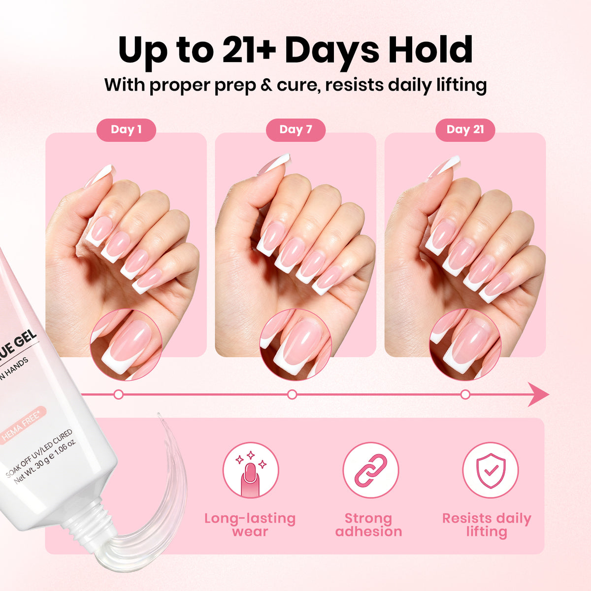 Beetles Nail Glue-Solid Nail Glue Gel