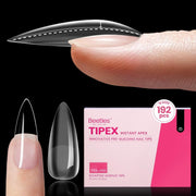 Beetles Medium Stiletto Tipex Nail Tips | 192 Pcs
