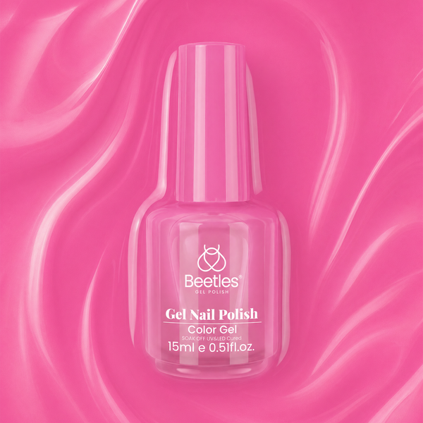 Vibrant Night |15ml Nails Neon Hot Pink Jelly  Gel Polish