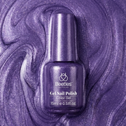 Twilight Lavender Cat Eye Nails  |15ml Gel Polish Silver Nail Colors