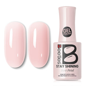 Beetles Stay Shining Gel Polish Bare Petal - 15ml of Tender Whisper