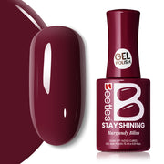 Beetles Gel Polish Burgundy Bliss - 15ml of Rich Escape